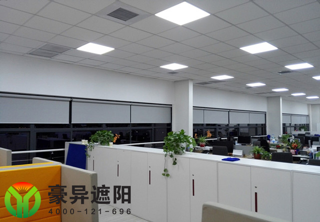 办公室电动窗帘,办公室电动卷帘,豪异上海电动窗帘,4000-121-696