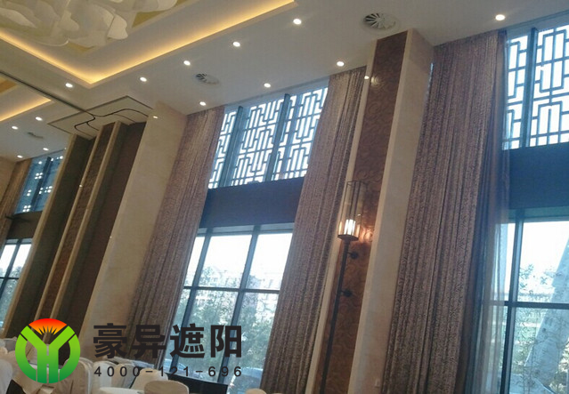 电动窗帘,电动开合帘,上海豪异遮阳,4000-121-696