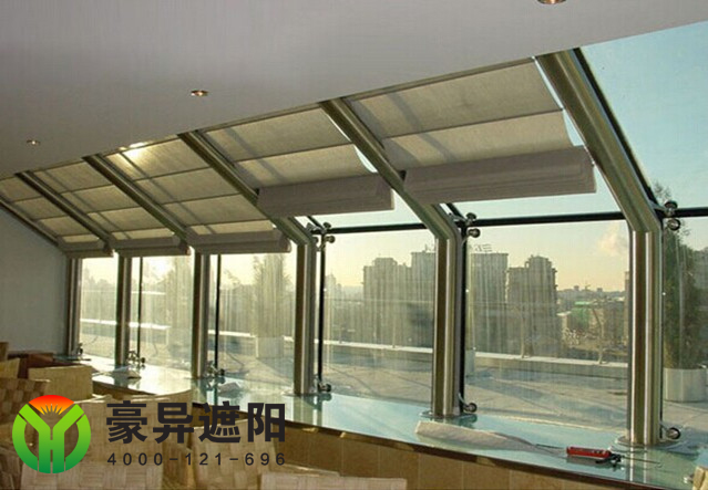 折叠天棚帘,电动天棚帘,豪异上海电动天棚帘厂家,4000-121-696