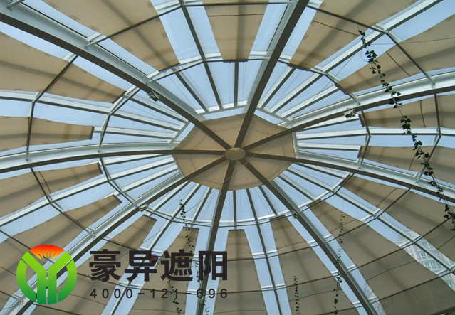 采光顶遮阳帘,电动天棚帘,豪异上海电动天棚帘,4000-121-696