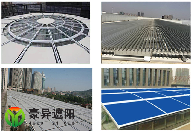 玻璃顶电动天棚帘,户外电动遮阳帘,豪异上海天棚帘厂家,4000-121-696