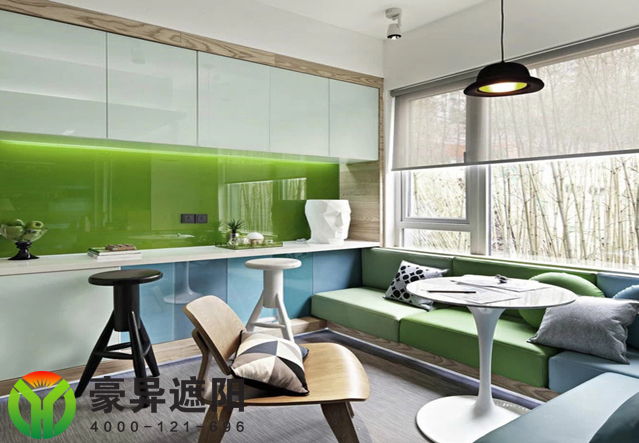 办公室电动窗帘,电动卷帘,豪异上海电动卷帘厂家,4000-121-696