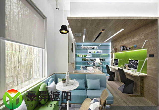 办公室电动卷帘,豪异上海办公室电动窗帘厂家,4000-121-696