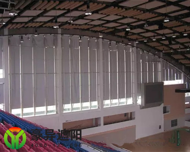 玻璃幕墙电动遮阳帘,电动卷帘,豪异上海电动卷帘厂家,4000-121-696