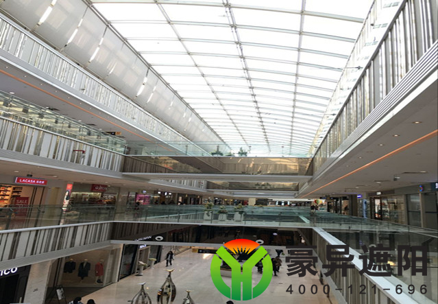 玻璃顶电动天棚遮阳帘,豪异上海户外电动遮阳帘厂家,4000-121-696