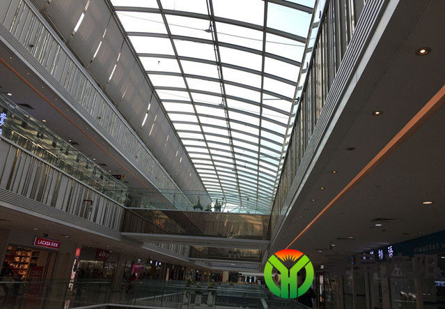 商场中庭电动遮阳帘,豪异上海天棚帘厂家,4000-121-696