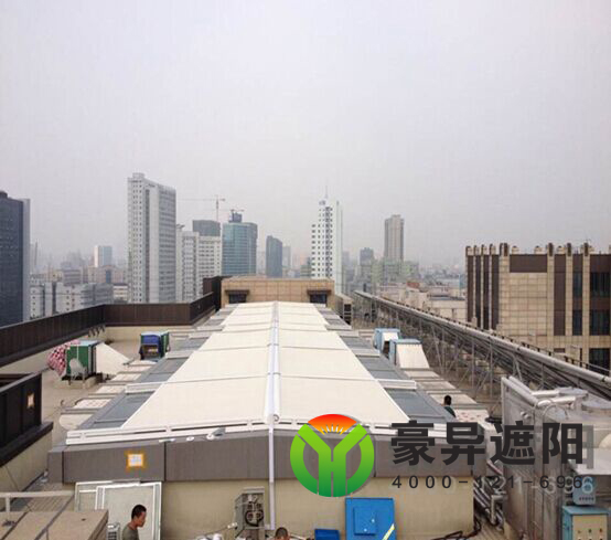 户外自动遮阳帘,豪异上海电动遮阳帘厂家,4000-121-696