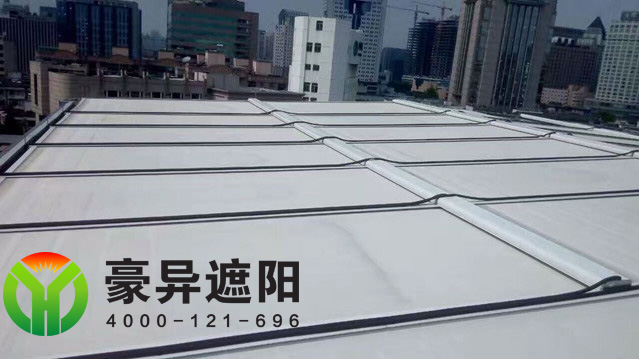 玻璃顶电动天棚帘,豪异遮阳,4000-121-696