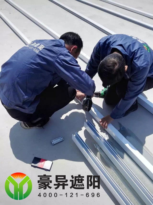 户外电动天棚帘,豪异遮阳,4000-121-696