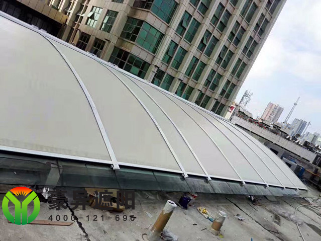 玻璃顶面电动遮阳帘,豪异遮阳,4000-121-696