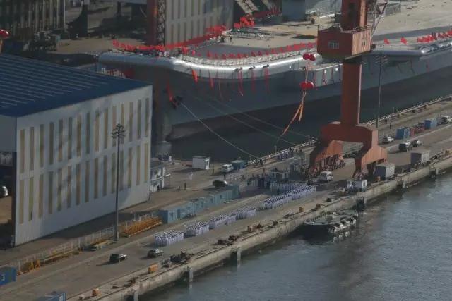 豪异热烈庆祝中国首艘国产航母扬帆远航