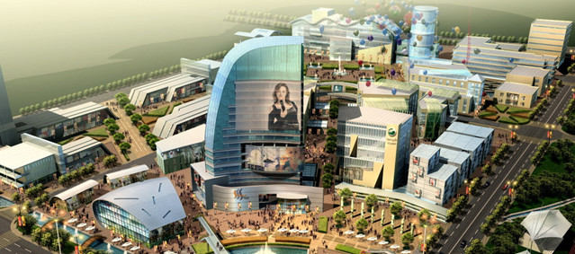 综合建筑中庭自动遮阳帘,豪异遮阳,4000-121-696