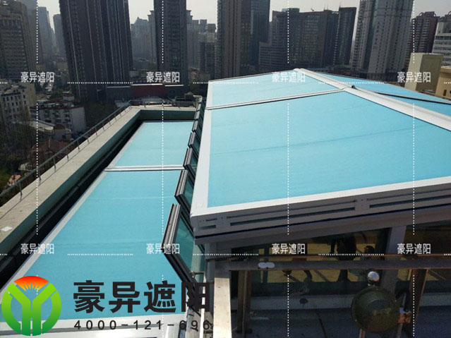 户外电动天棚帘遮阳,豪异遮阳,4000-121-696