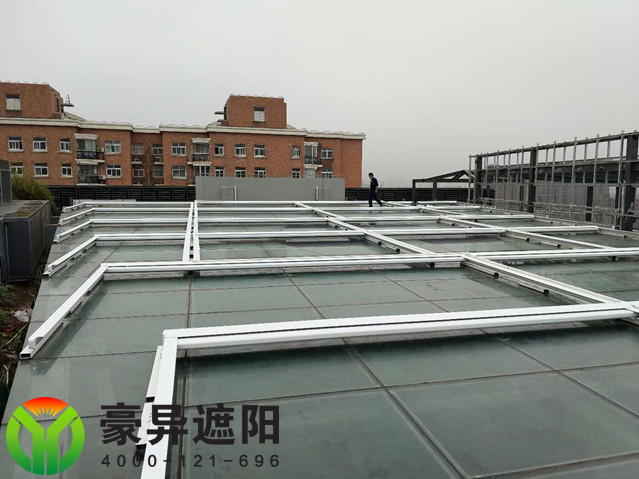 玻璃顶外电动遮阳帘,豪异遮阳,4000-121-696