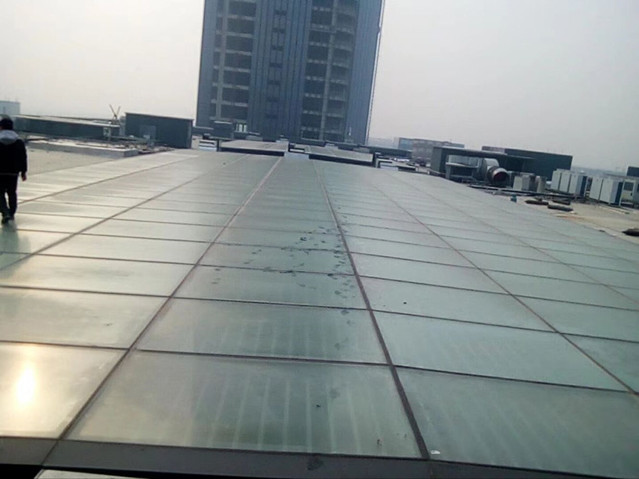 玻璃采光顶建筑遮阳,豪异遮阳,4000-121-696