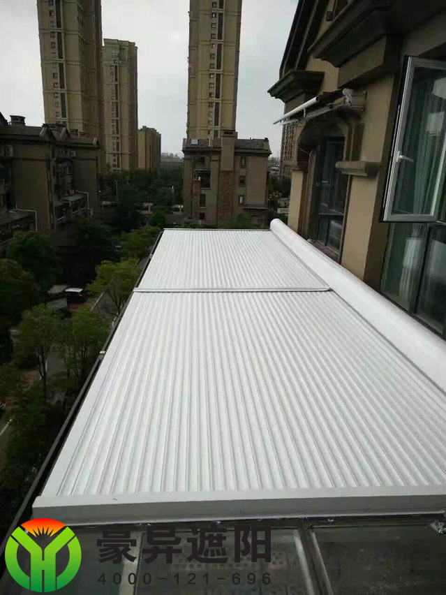 电动伸缩遮阳卷帘,豪异遮阳,4000-121-696