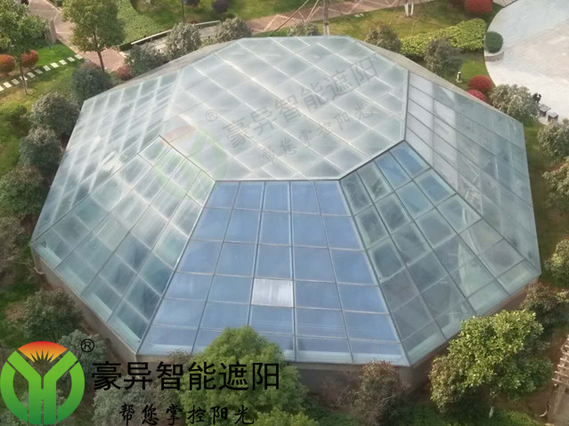 玻璃顶建筑遮阳,豪异遮阳,4000-121-696
