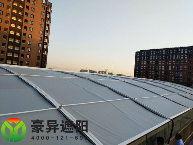 电动遮阳天棚帘,豪异遮阳,4000-121-696