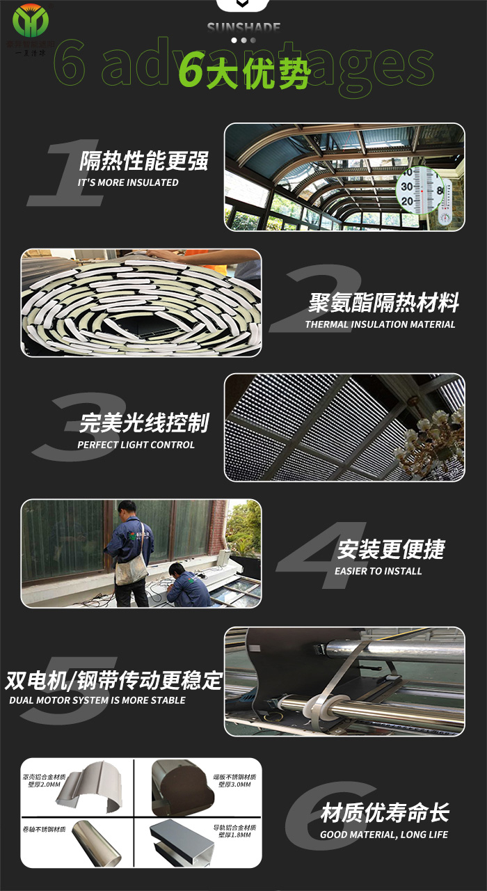 铝合金天幕,豪异遮阳